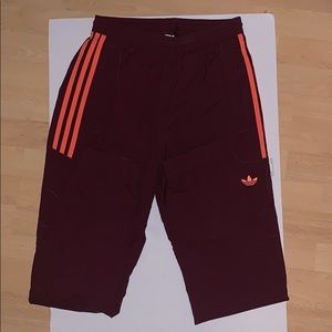 Adidas Maroon Track Pants